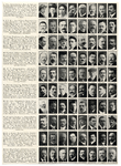 300761 Afbeelding van een bladzijde uit het tijdschrift Het Leven Geïllustreerd uit 1918 met de portretten van een deel ...